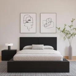 Nexera Queen Headboard (60") - Black karisma Hot
