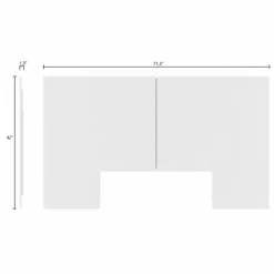Nexera Queen Headboard (60