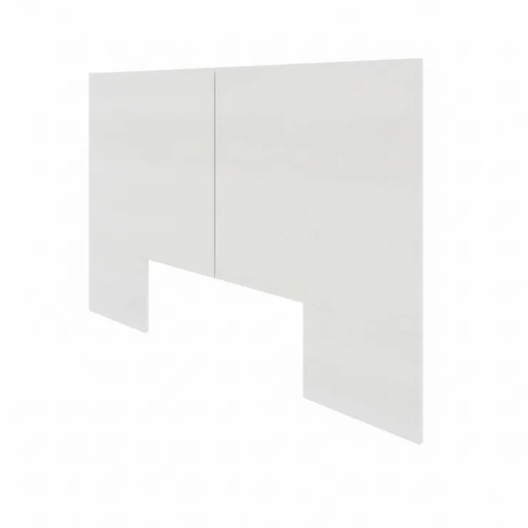Nexera Queen Headboard (60") - White wood grain Sale