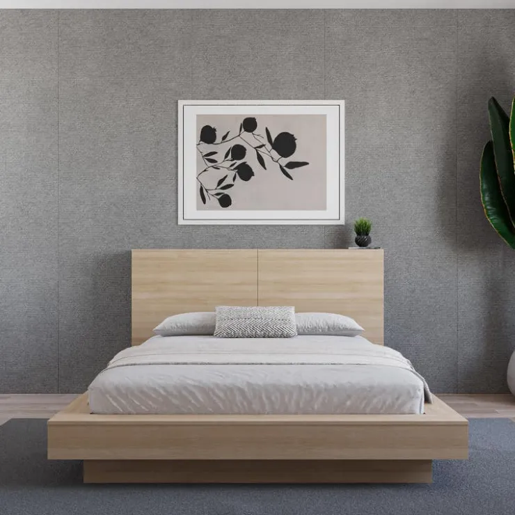 Nexera Queen Headboard - Natural Blonde Oak Online