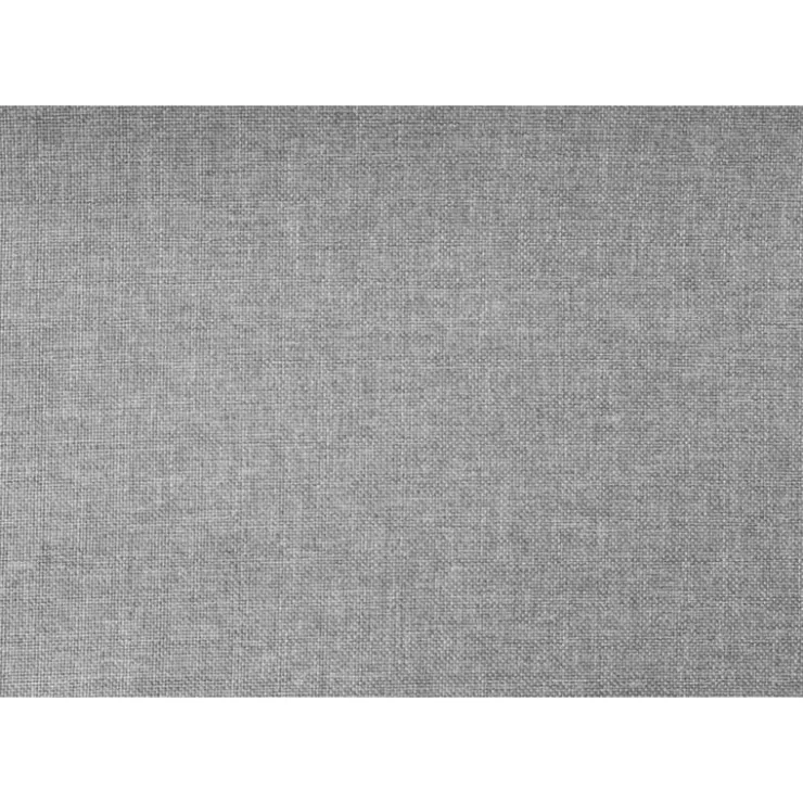 Monarch Queen Linen Bed with Headboard (60") - Grey Outlet