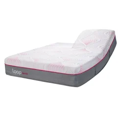 LOOP Queen Medium-Firm Split-Head Hybrid Mattress-in-a-Box - 60