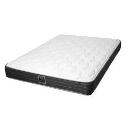 Dreamstar Queen Medium-FirmMattress with Springs - 60" White/Yorkdale Border Hot