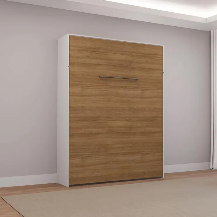 Queen Murphy Bed - Brown Best