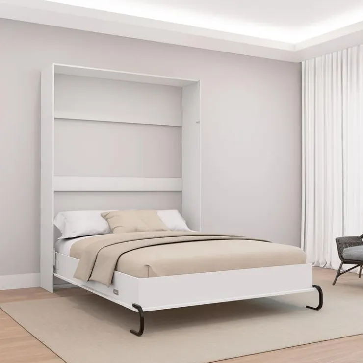 Queen Murphy Bed - White Sale