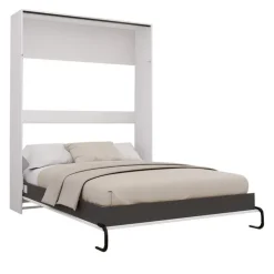 Queen Murphy Bed - White Online