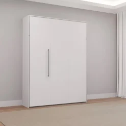 Queen Murphy Bed - White Online
