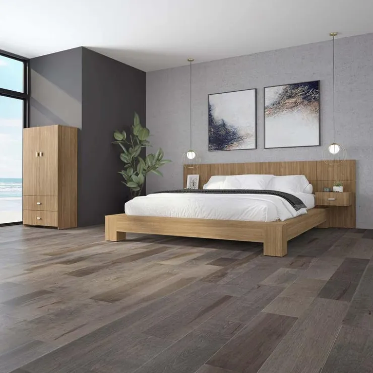 SUA-V Queen Platform Bed (60") Fashionista New