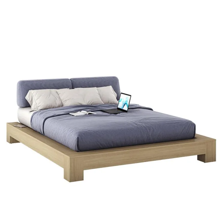 SUA-V Queen Platform Bed (60") Natural New