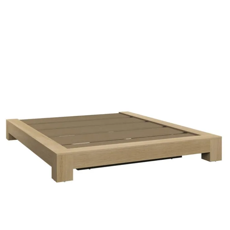 SUA-V Queen Platform Bed (60") Natural New
