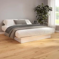 SUA-V Queen Platform Bed (60'') White Clearance