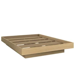 SUA-V Queen Platform Bed (60") Natural Clearance