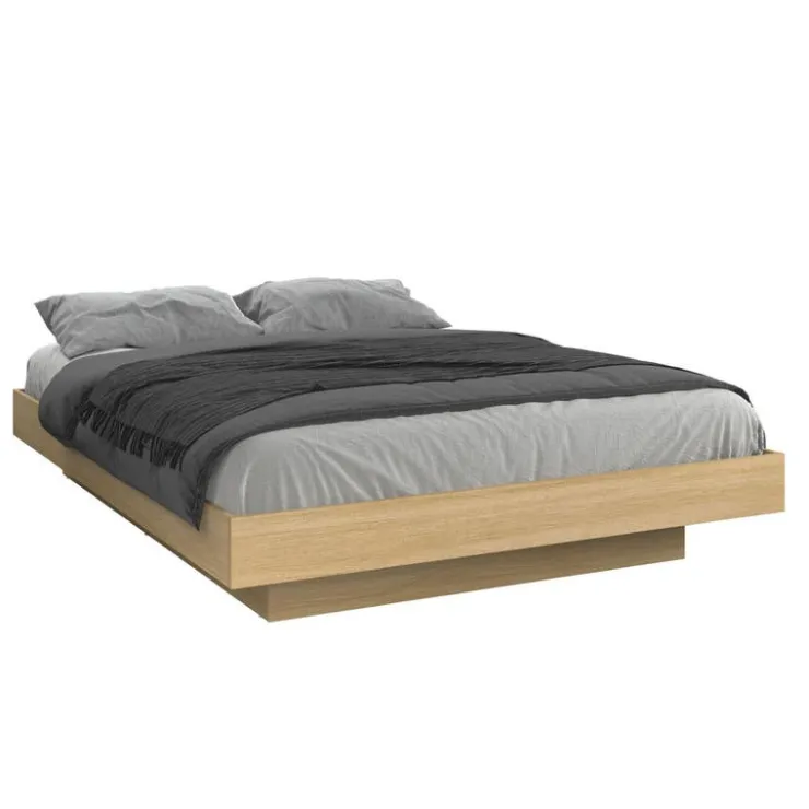 SUA-V Queen Platform Bed (60") Natural Clearance