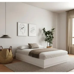 Nexera Queen Platform Bed (60