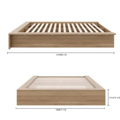 Nexera Queen Platform Bed (60