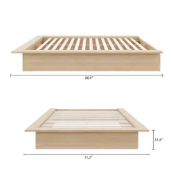 Nexera Queen Platform Bed (60