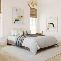 Nexera Queen Platform Bed (60'') - Brown Best