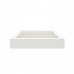 Nexera Queen Platform Bed (60") - White wood grain Clearance