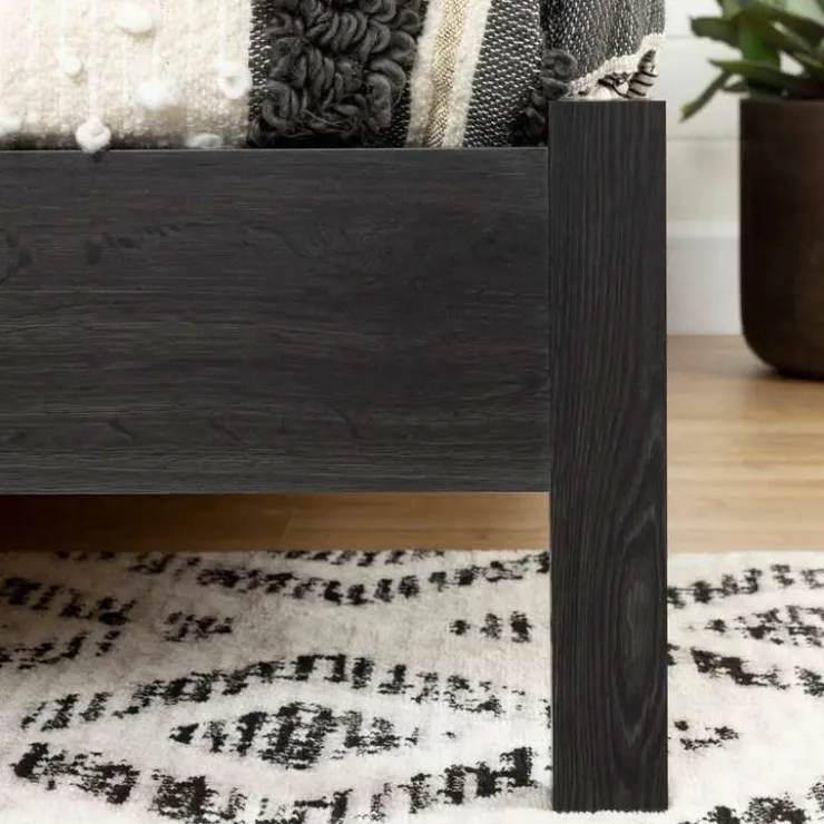 Meubles South Shore Queen Platform Bed (60'') - South Shore GRAY OAK Online