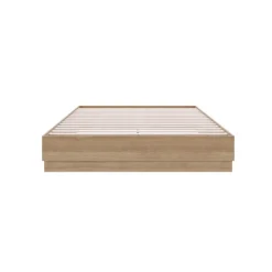 Nexera Queen Platform Bed - Brown Oak Best