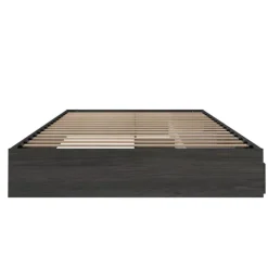 Nexera Queen Platform Bed with 3-Drawer Storage (60