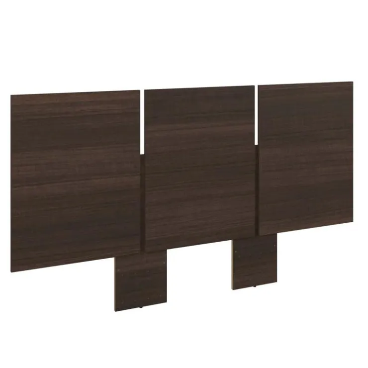 SUA-V Queen Platform Bed with Headboard (60") Taupe Best