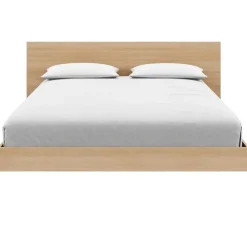 Nexera Queen Platform Bed with Headboard (60