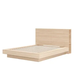 Nexera Queen Platform Bed with Headboard (60