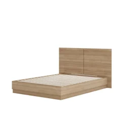 Nexera Queen Platform Bed with Headboard (60