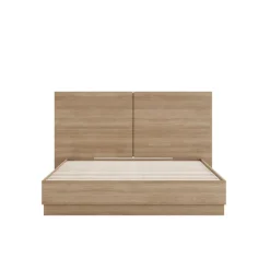 Nexera Queen Platform Bed with Headboard (60