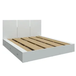SUA-V Queen Platform Bed with Headboard (60