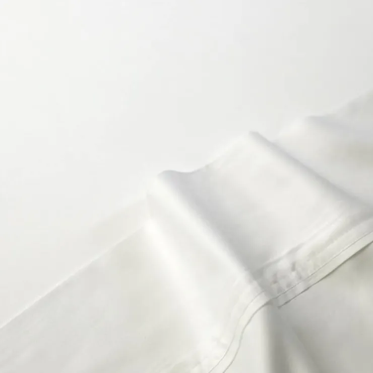 Queen Split-Head Bamboo Rayon Bed Sheet Set - White Outlet