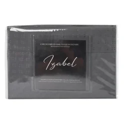 Queen Split-Head Microfibre Bed Sheet Set - Charcoal Grey Online
