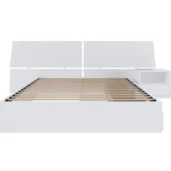 Nexera Queen Storage Bedroom Set (60") - 3 pcs - White
