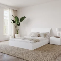 Nexera Queen Storage Bedroom Set (60") - 3 pcs - White New