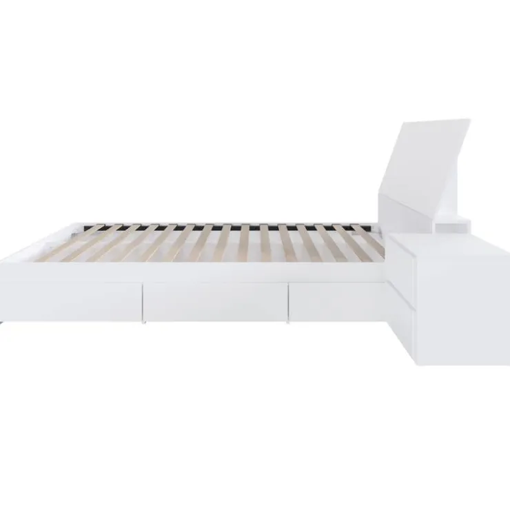 Nexera Queen Storage Bedroom Set (60") - 3 pcs - White New