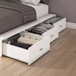 SUA-V Queen Storage Bedroom Set with 6-Drawer Storage (60