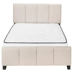 Monarch Queen Upholstered Bed with Headboard (60