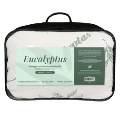 Queen Waterproof Mattress Protector - 60" WHITE/GREEN Discount