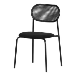 Meubles South Shore Rattan Dining Chair - Set Of 2 - South Shore Black New
