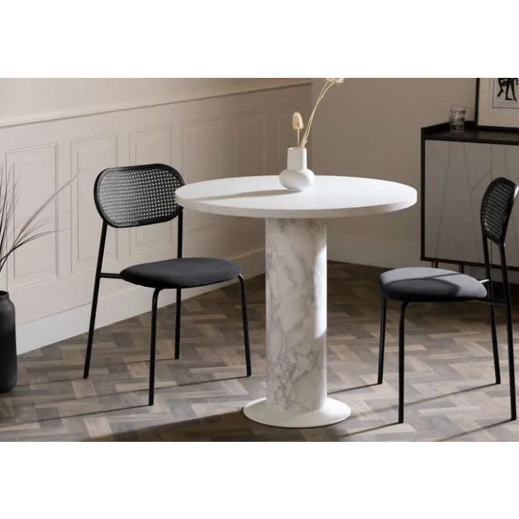 Meubles South Shore Rattan Dining Chair - Set Of 2 - South Shore Black New