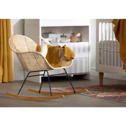 Meubles South Shore Rocking Chair RATTAN Clearance