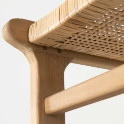 Meubles South Shore Rattan Stool - South Shore Natural Online