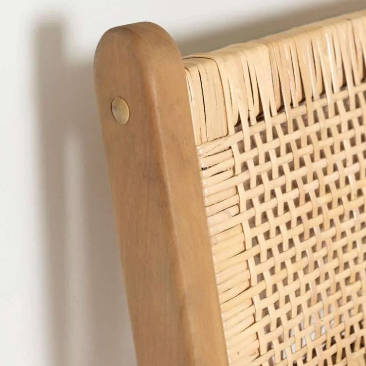 Meubles South Shore Rattan Stool - South Shore Natural Online