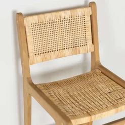 Meubles South Shore Rattan Stool - South Shore Natural Online