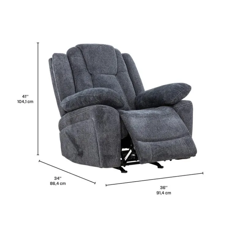 Recliner Grey Outlet