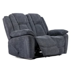 Reclining Loveseat Grey Outlet