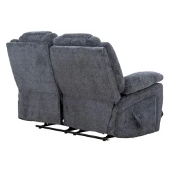 Reclining Loveseat Grey Outlet