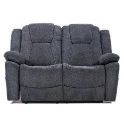 Reclining Loveseat Grey Outlet