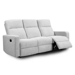 Reclining Sofa Beige Hot